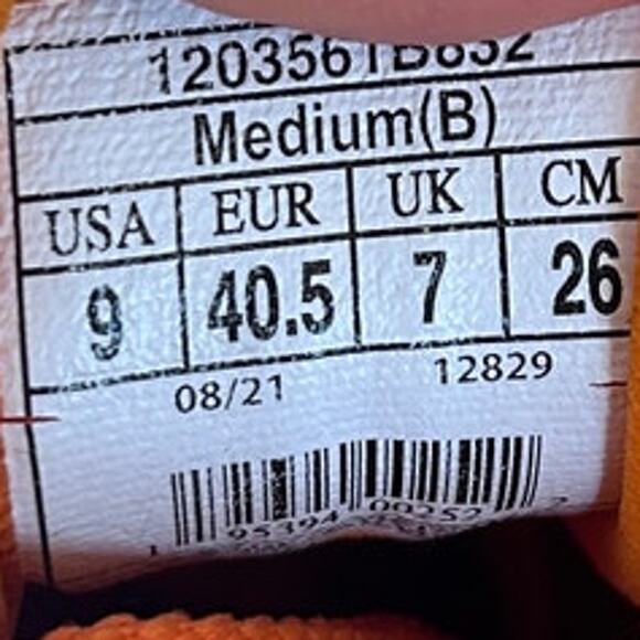 Brooks Ghost 14 Turkey Trot Thanksgiving Running Orange Women's 9(B)-1203561B832 - Picture 9 of 9